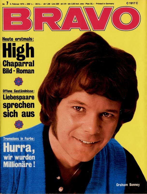 BRAVO Magazin - Alle Ausgaben von 1970 Nr. 07
