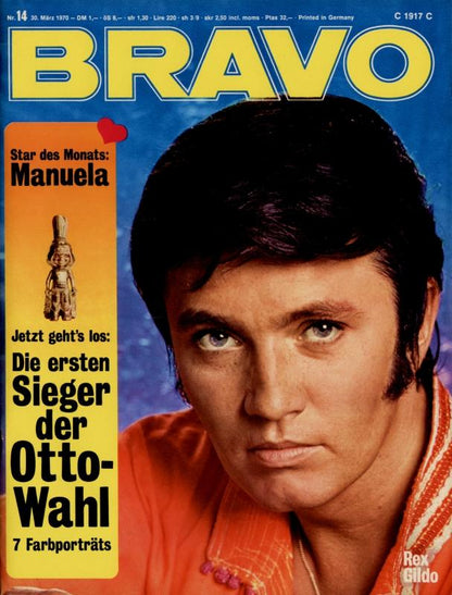 BRAVO Magazin - Alle Ausgaben von 1970 Nr. 14