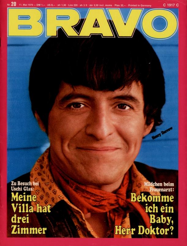 BRAVO Magazin - Alle Ausgaben von 1970 Nr. 20