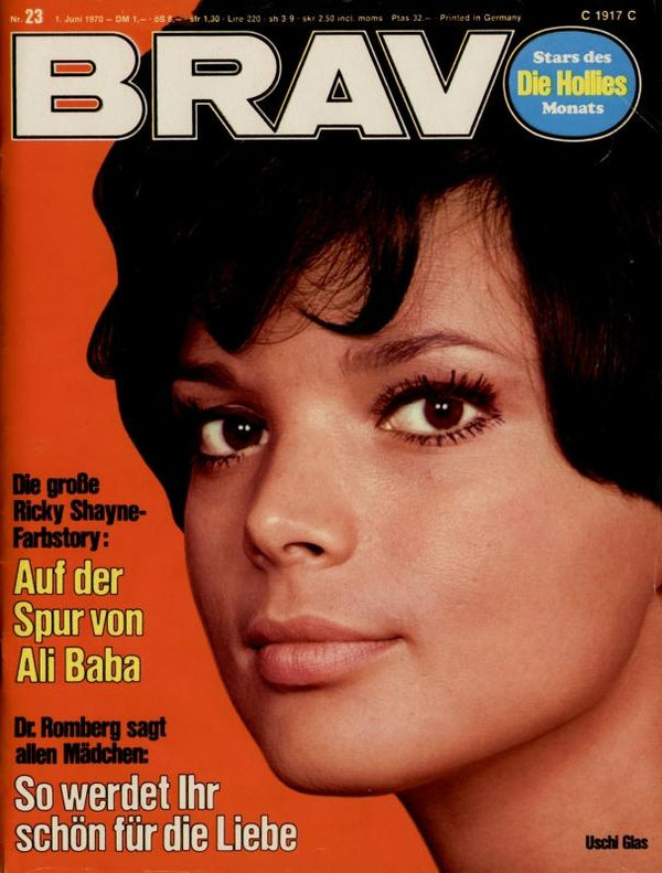 BRAVO Nr. 23 vom 1er juin 1970 – Titelseite: Verre Uschi