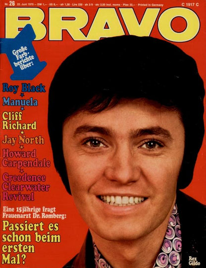 BRAVO Magazin - Alle Ausgaben von 1970 Nr. 26