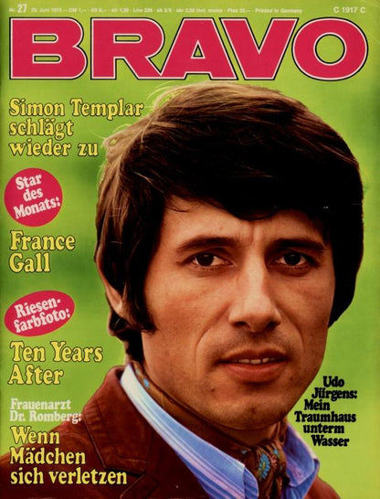 BRAVO Magazin - Alle Ausgaben von 1970 Nr. 27