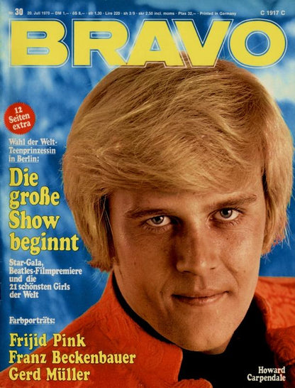 BRAVO Magazin - Alle Ausgaben von 1970 Nr. 30