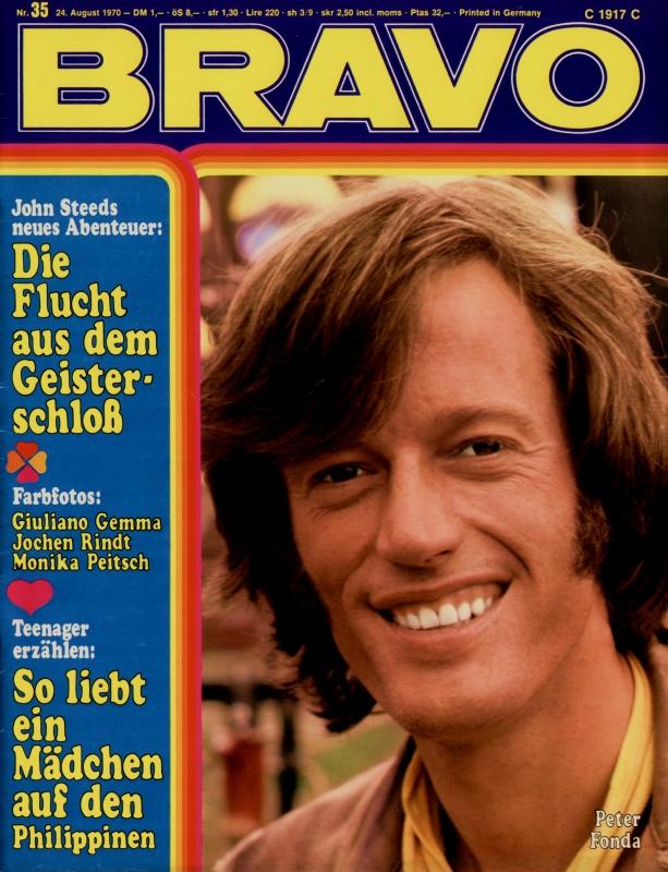 BRAVO Magazin - Alle Ausgaben von 1970 Nr. 35