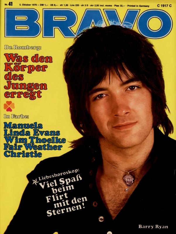 BRAVO Magazin - Alle Ausgaben von 1970 Nr. 41