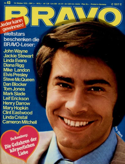 BRAVO Magazin - Alle Ausgaben von 1970 Nr. 43