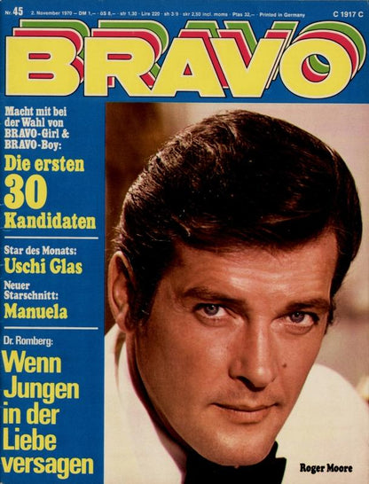 BRAVO Magazin - Alle Ausgaben von 1970 Nr. 45