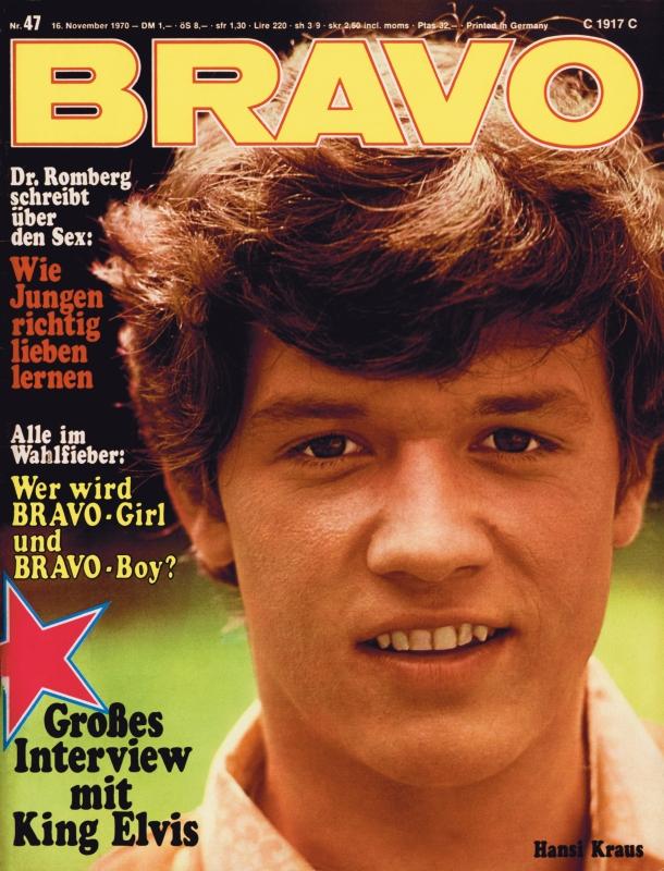 BRAVO Magazin - Alle Ausgaben von 1970 Nr. 47