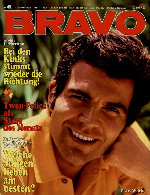BRAVO Magazin - Alle Ausgaben von 1970 Nr. 49
