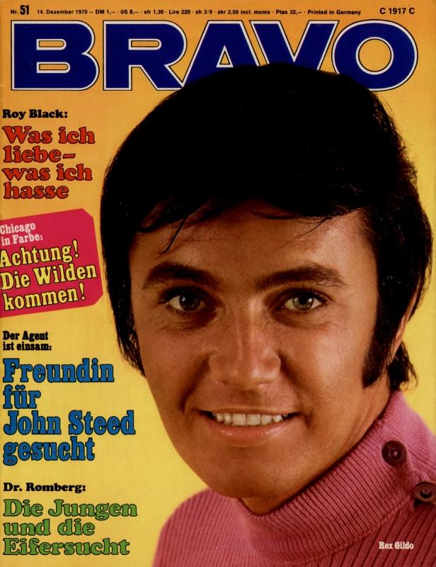 BRAVO Magazin - Alle Ausgaben von 1970 Nr. 51