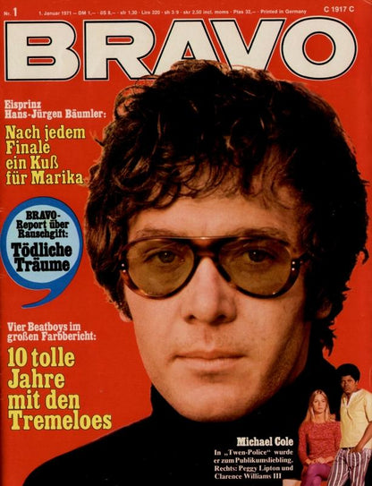 BRAVO Magazin - Alle Ausgaben von 1971 Nr. 01