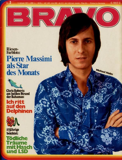 BRAVO Magazin - Alle Ausgaben von 1971 Nr. 02