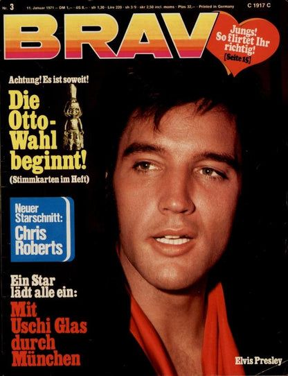 BRAVO Magazin - Alle Ausgaben von 1971 Nr. 03