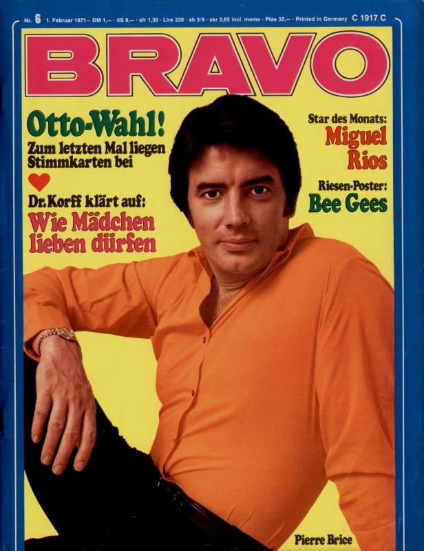 BRAVO Magazin - Alle Ausgaben von 1971 Nr. 06