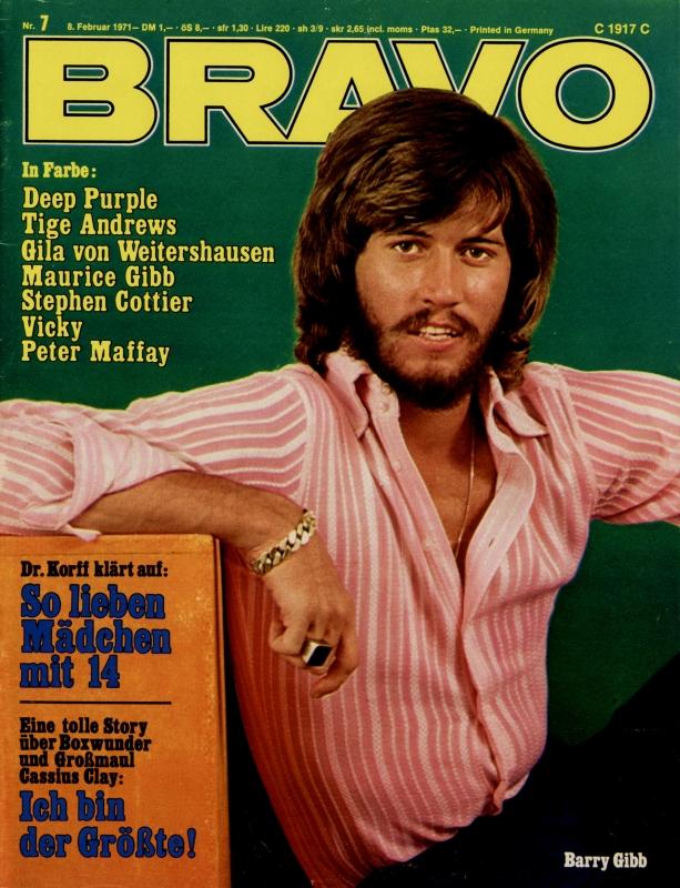 BRAVO Magazin - Alle Ausgaben von 1971 Nr. 07