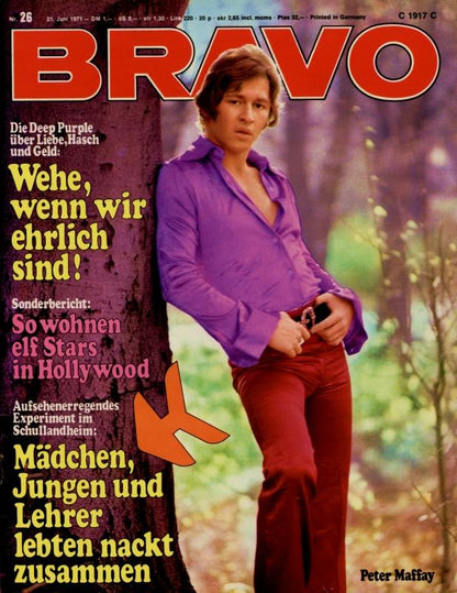 BRAVO Magazin - Alle Ausgaben von 1971 Nr. 26