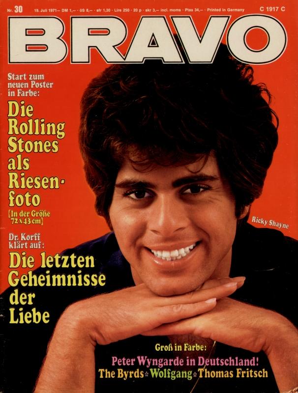 BRAVO Magazin - Alle Ausgaben von 1971 Nr. 30