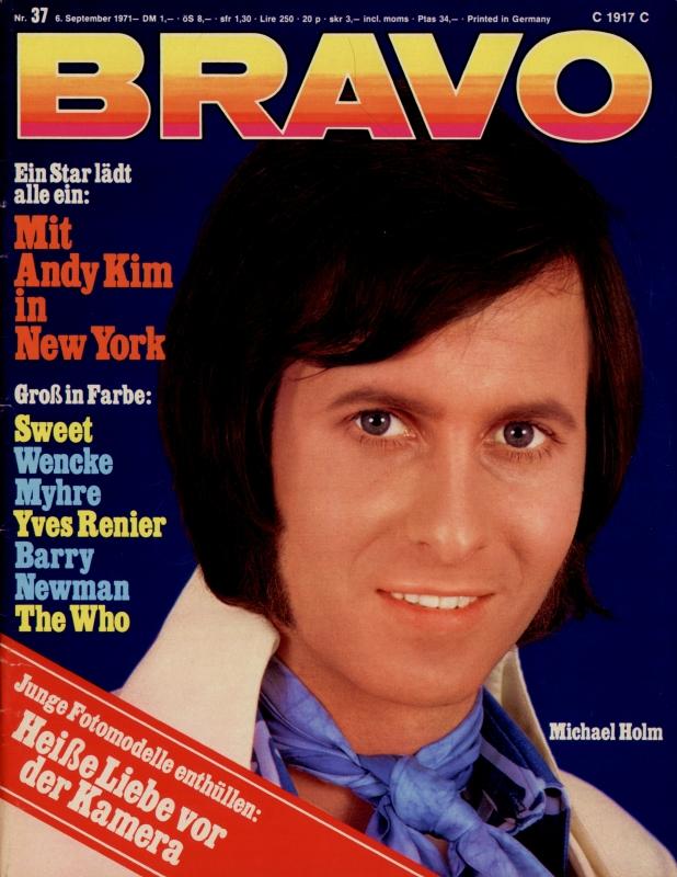BRAVO Magazin - Alle Ausgaben von 1971 Nr. 37