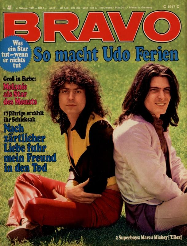 BRAVO Magazin - Alle Ausgaben von 1971 Nr. 41