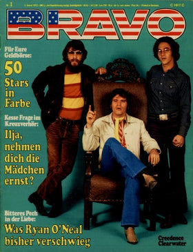 BRAVO Magazin 1972 – Alle Ausgaben einzeln als PDF-Download – Nr. 1