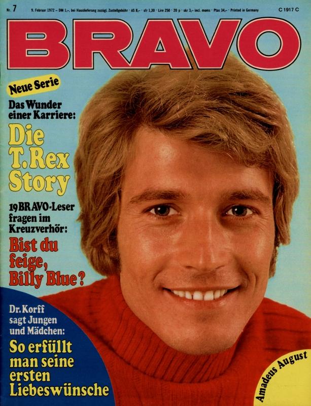BRAVO Magazin - Alle Ausgaben von 1972 Nr. 07