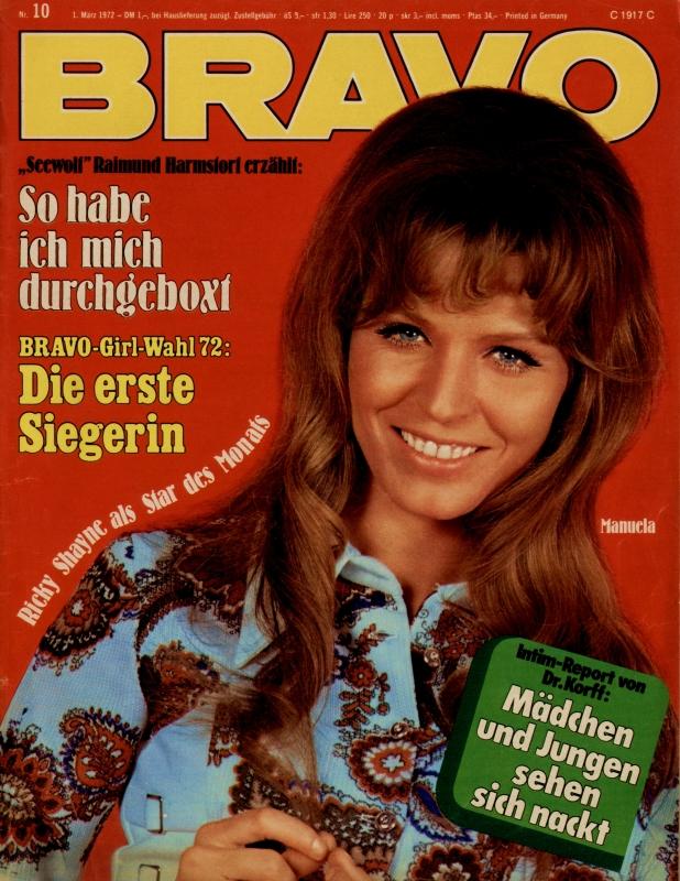 BRAVO Magazin - Alle Ausgaben von 1972 Nr. 10