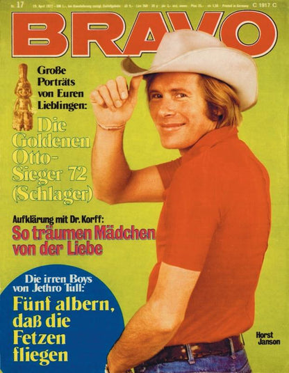 BRAVO Magazin - Alle Ausgaben von 1972 Nr. 17