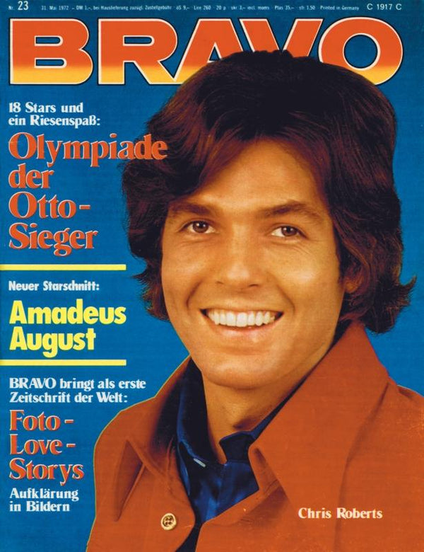 BRAVO Nr. 23 vom 31.05.1972 – Titelseite: Chris Roberts