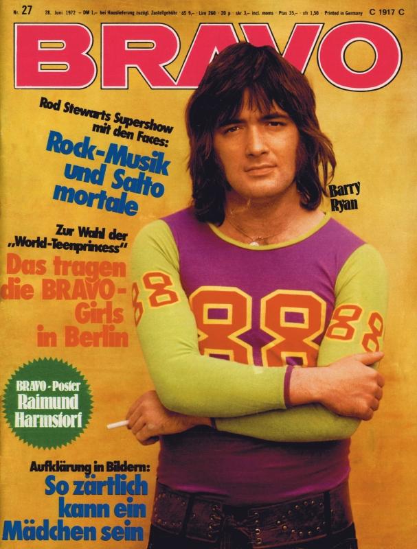 BRAVO Magazin - Alle Ausgaben von 1972 Nr. 27