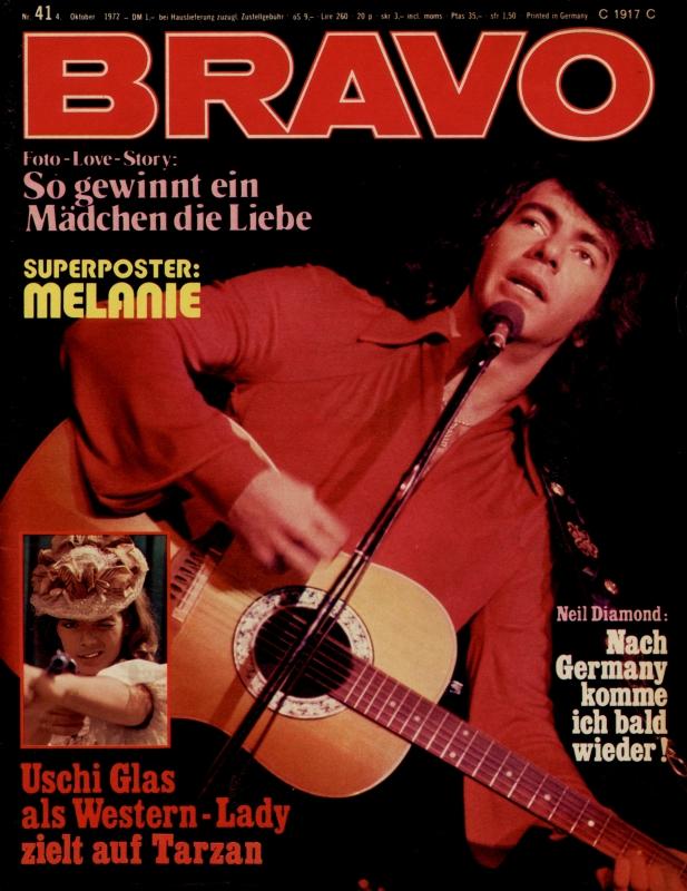 BRAVO Magazin - Alle Ausgaben von 1972 Nr. 41