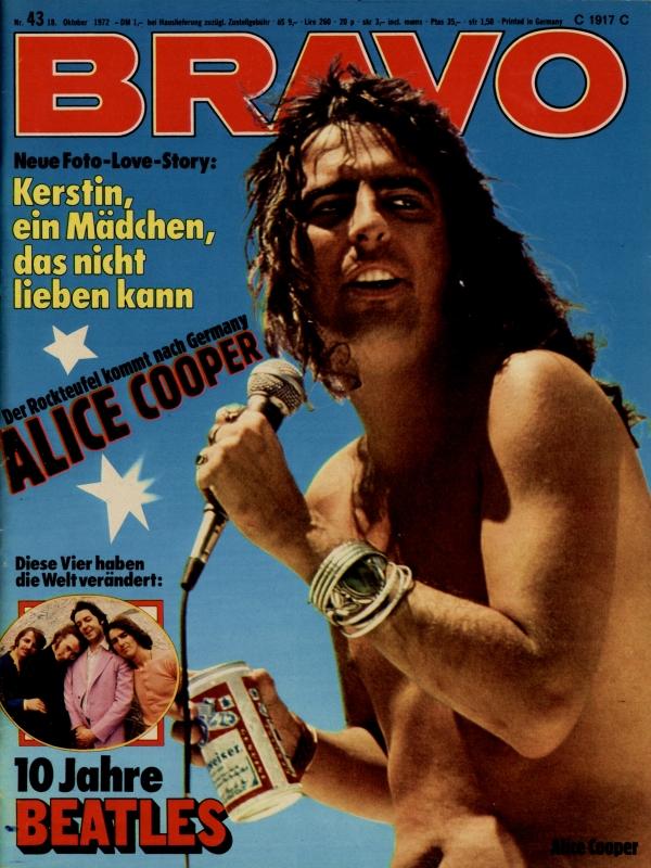 BRAVO Magazin - Alle Ausgaben von 1972 Nr. 43