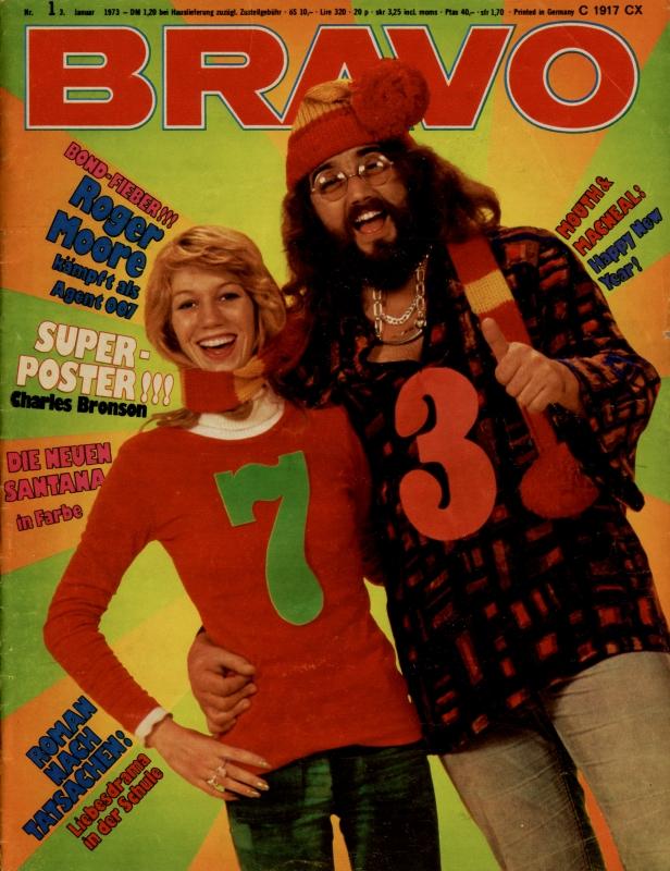 BRAVO Magazin - Alle Ausgaben von 1973 Nr. 01
