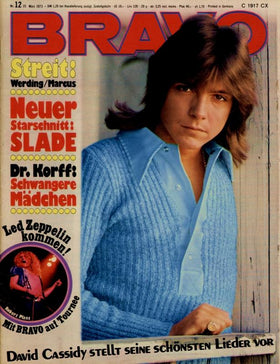 BRAVO Magazin 1973 – Alle Ausgaben einzeln als PDF-Download – Nr. 12