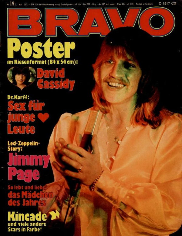 BRAVO Nr. 19 vom 3 mai 1973 – Titelseite: John Kincade