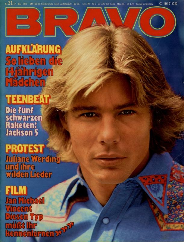 BRAVO Magazin - Alle Ausgaben von 1973 Nr. 21