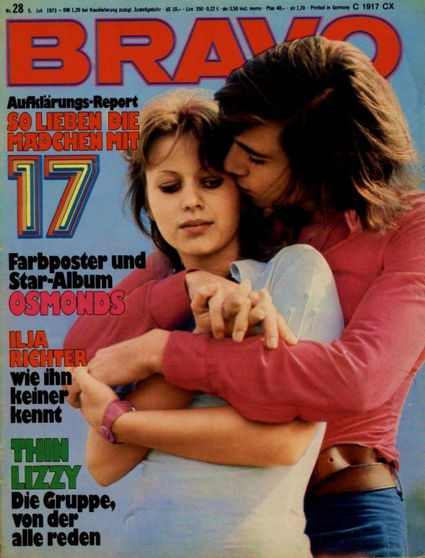 BRAVO Nr. 28 vom 5 juillet 1973 – Titelseite: Couple
