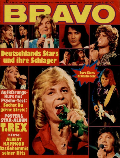 BRAVO Magazin - Alle Ausgaben von 1973 Nr. 37