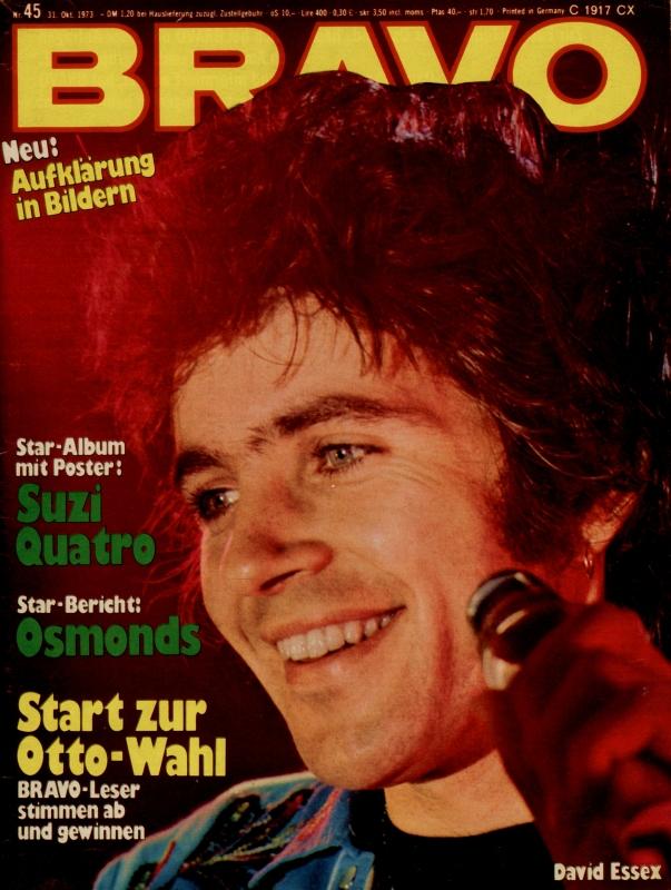 BRAVO Magazin - Alle Ausgaben von 1973 Nr. 45