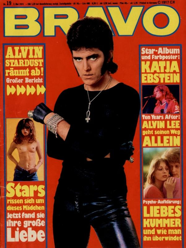BRAVO Nr. 19 vom 2 mai 1974 – Titelseite: Alvin Poussière d'étoiles
