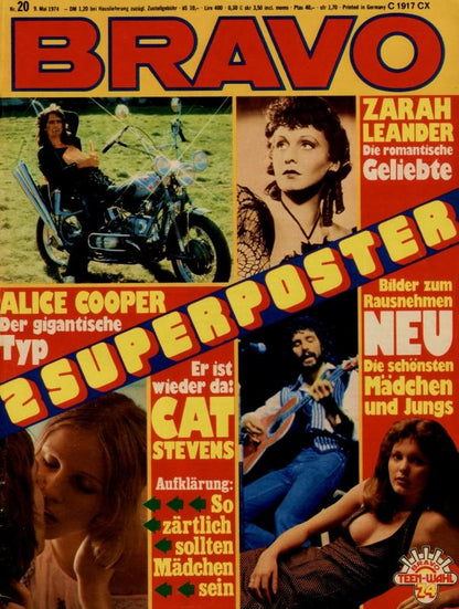 BRAVO Magazin - Alle Ausgaben von 1974 Nr. 20