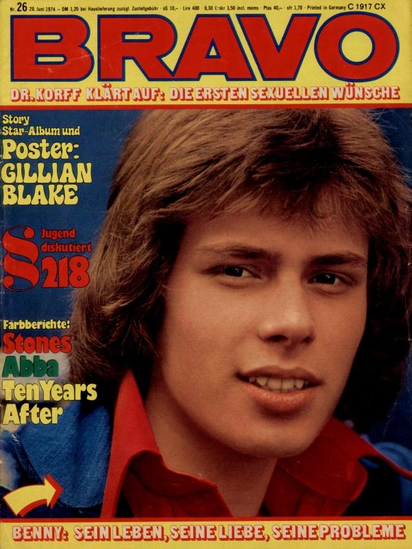 BRAVO Magazin - Alle Ausgaben von 1974 Nr. 26