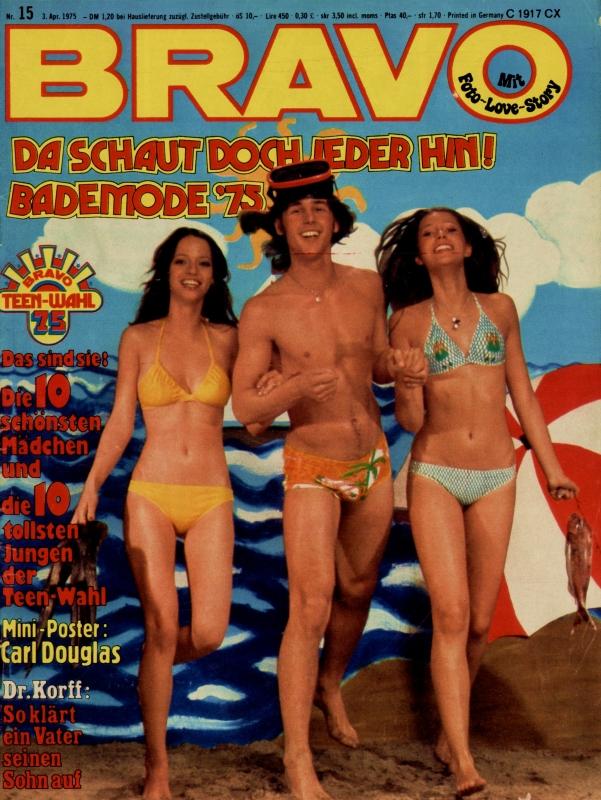 BRAVO Magazin - Alle Ausgaben von 1975 Nr. 15
