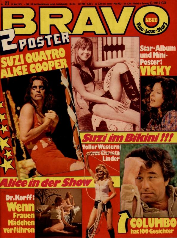 BRAVO Nr. 21 vom 15 mai 1975 – Titelseite: Plongeurs