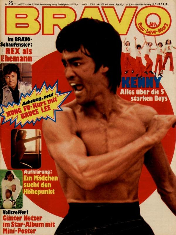 BRAVO Nr. 25 vom June 12, 1975 – Titelseite: Bruce Lee