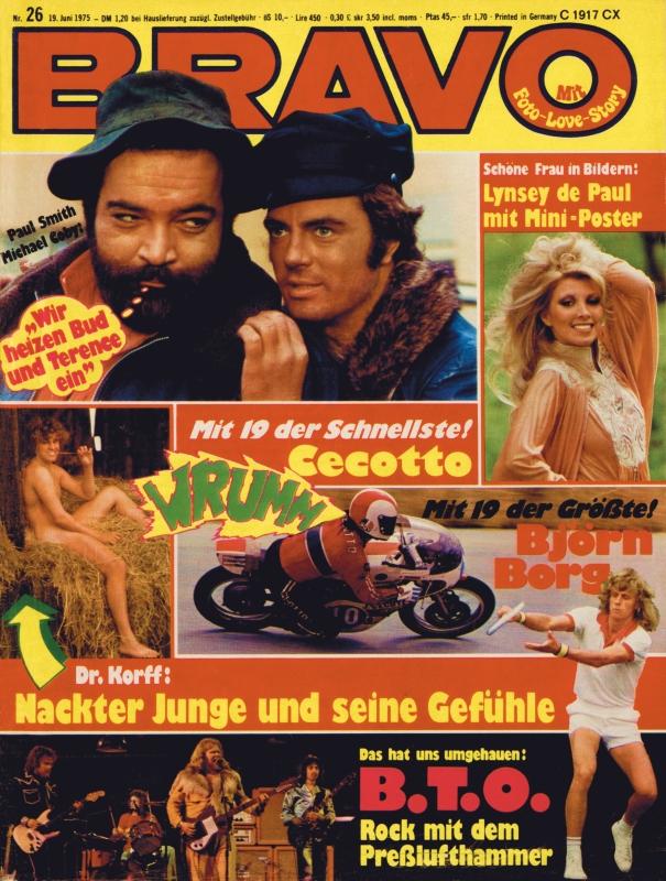 BRAVO Magazin - Alle Ausgaben von 1975 Nr. 26