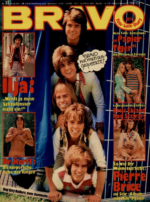 BRAVO Magazin - Alle Ausgaben von 1975 Nr. 31