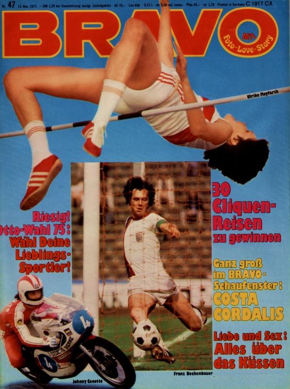 BRAVO Magazin - Alle Ausgaben von 1975 Nr. 47