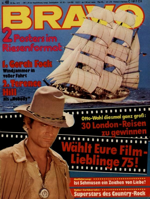BRAVO Magazin - Alle Ausgaben von 1975 Nr. 48
