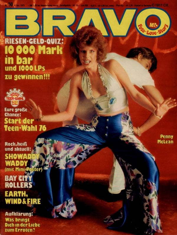 BRAVO Nr. 50 vom December 4, 1975 – Titelseite: Penny McLean