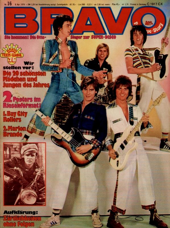 BRAVO Magazin - Alle Ausgaben von 1976 Nr. 16